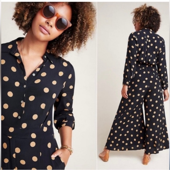 Anthropology Loveland wide leg jumpsuit - Picture 7 of 8